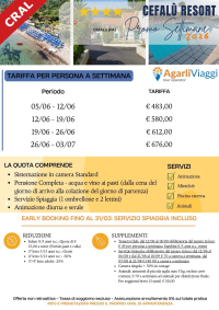 Cefal&ugrave; Resort**** - Cefal&ugrave; (PA)