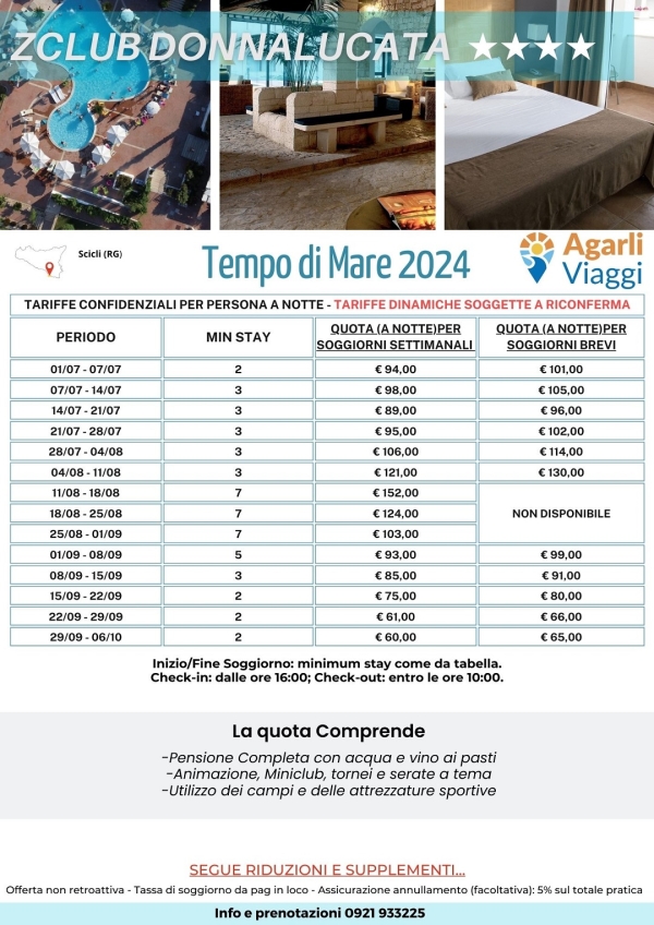 ZClub Donnalucata****