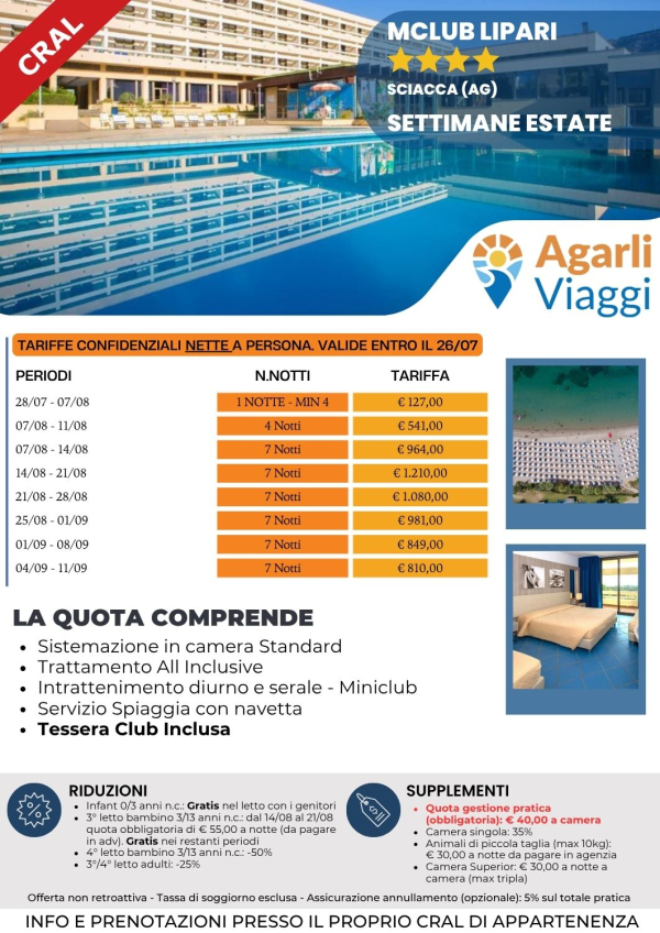 MClub Lipari**** - Sciacca (AG)