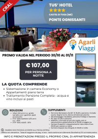 Tus' Hotel**** - Castel di Tusa (MA)   Ponte Ognissanti