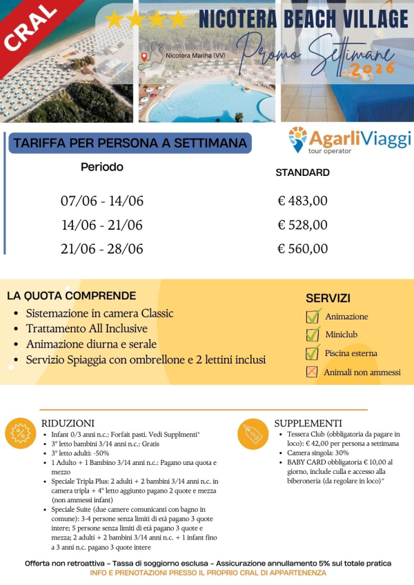 Nicotera Beach Village**** - Nicotera Marina (VV)