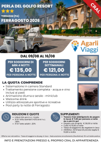 Perla del Golfo Resort**** - Terrasini (PA)        Ferragosto 2026