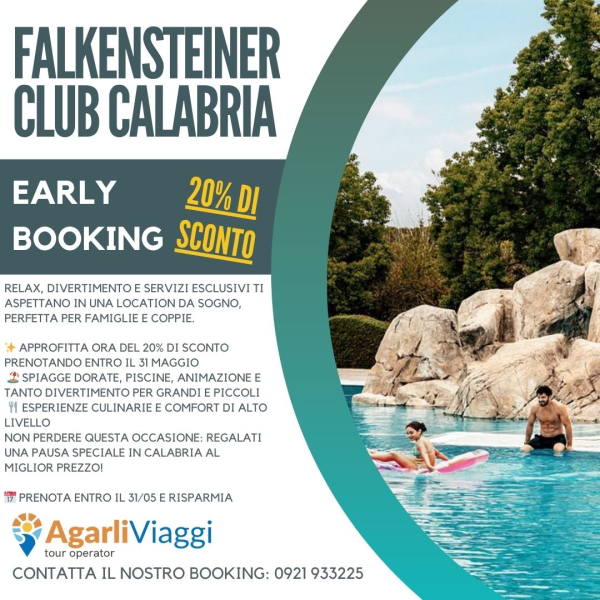 Falkensteiner Club Calabria - Early Booking        20% di sconto