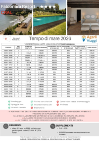 Falconara Resort**** - Marina di Butera (CL)