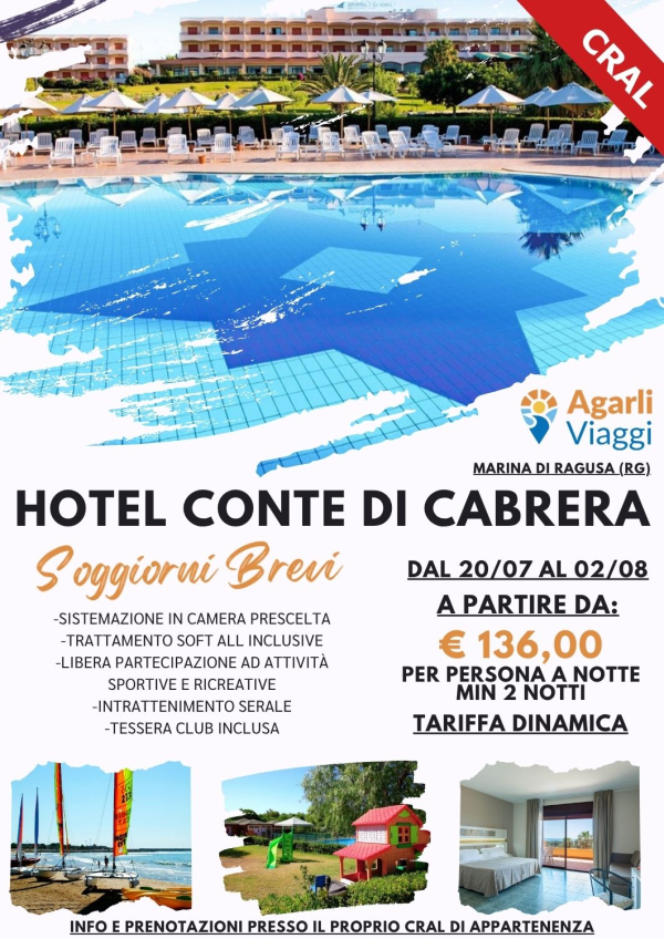 Hotel Conte di Cabrera - Marina di Ragusa (RG)