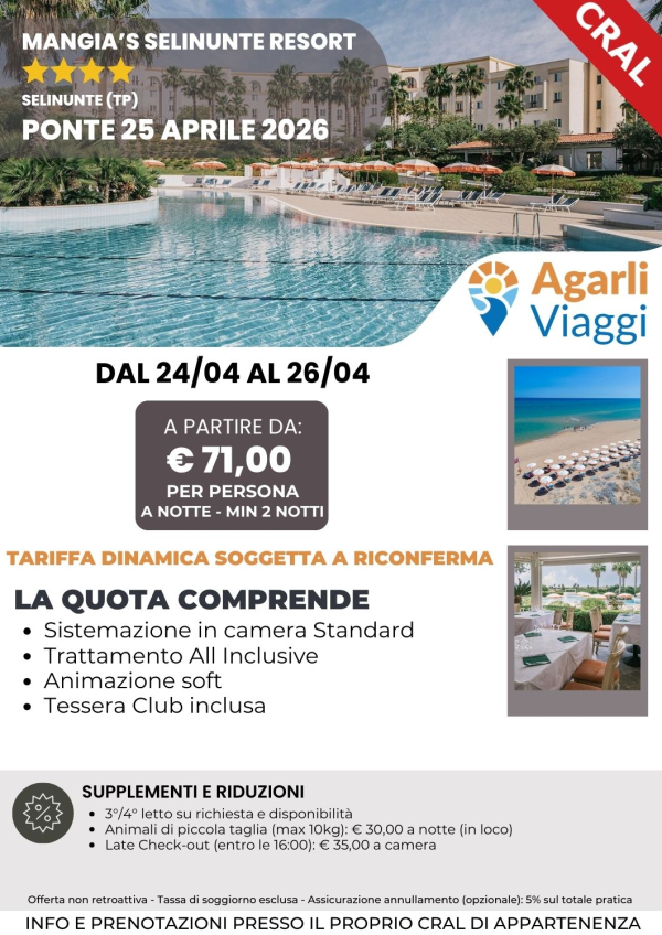 Mangia's Selinunte Resort **** - Selinunte (TP)