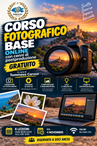 Corso Fotografico Base - OnLine