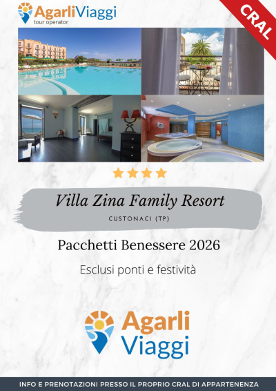 Villa Zina Family Resort**** - Custonaci (TP)