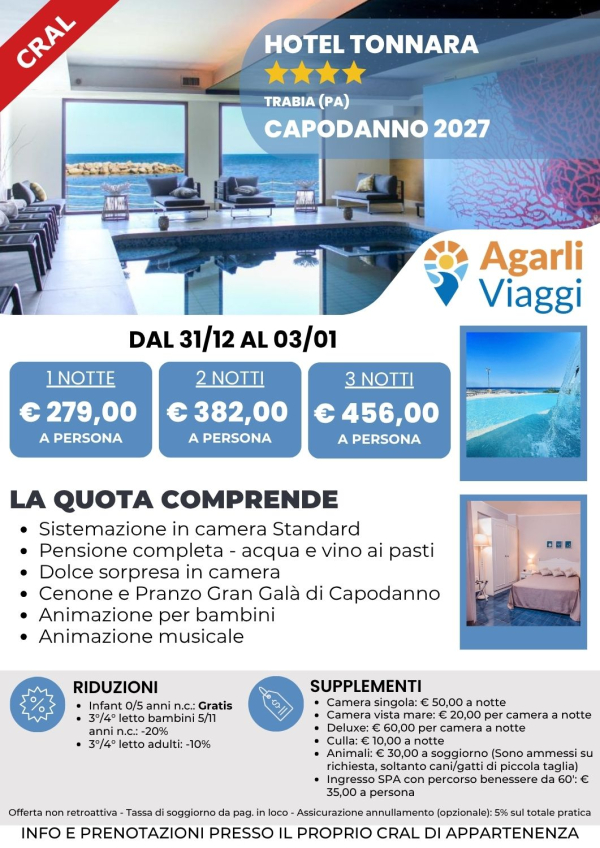 Hotel Tonnara**** - Trabia (PA)