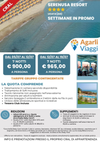 Serenusa Resort**** - Licata (AG)