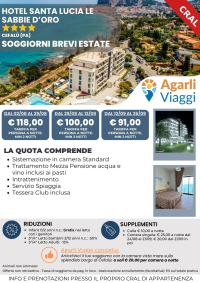 Hotel Santa Lucia Le Sabie d'Oro**** - Cefalù (PA)