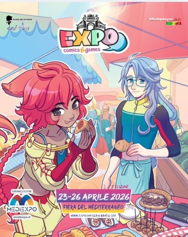 EXPO Comics &amp; Games! dal 23 al 26 Aprile 2026