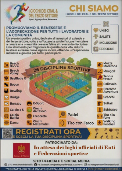 Giochi dei CRAL e del Terzo Settore